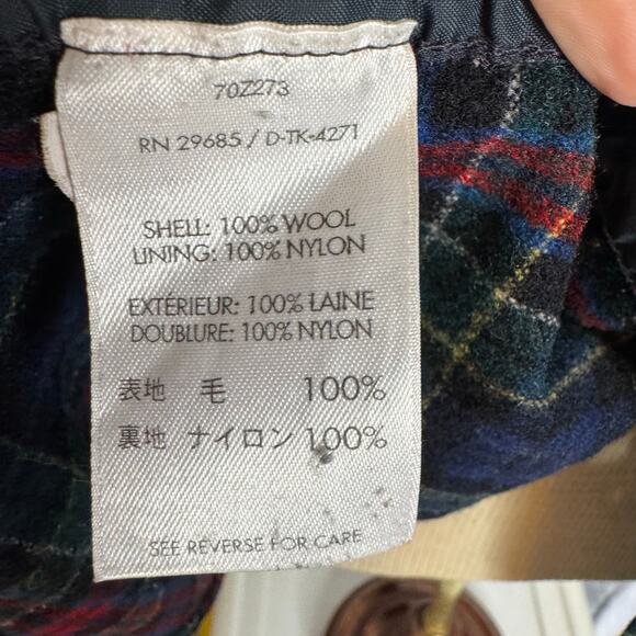 Pendleton Allison Tartan Wool Shirt XL Made in USA Plaid Button Up Vintage - Picture 8 of 12